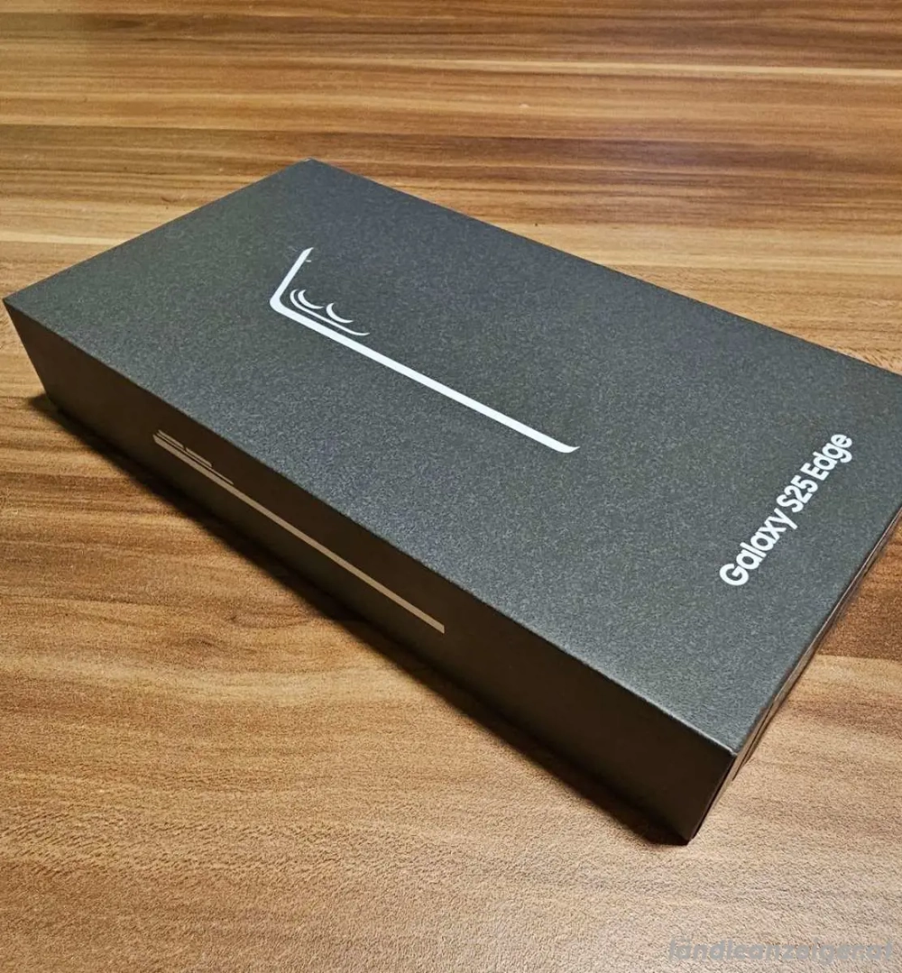 Samsung Galaxy S25 Edge, 256GB, Jet Black