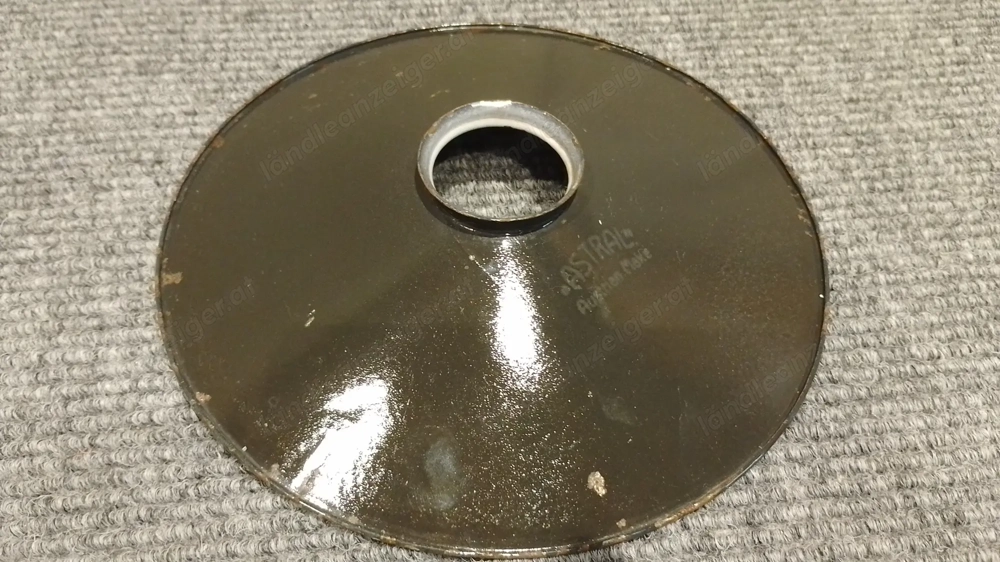 Lampenschirm Emaille "Astral Austrian made"