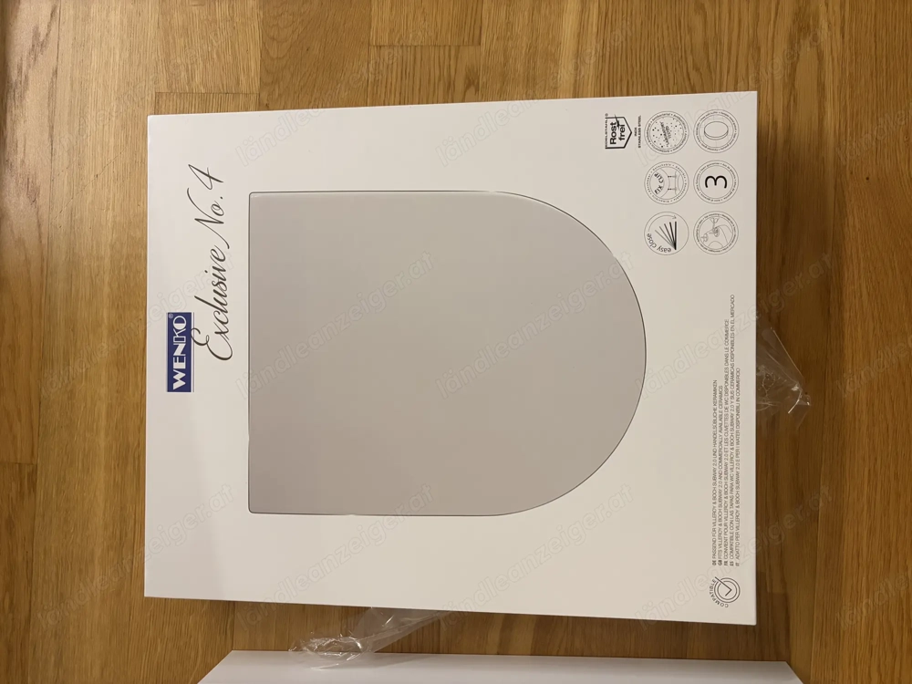 Neue Klobrille deckel