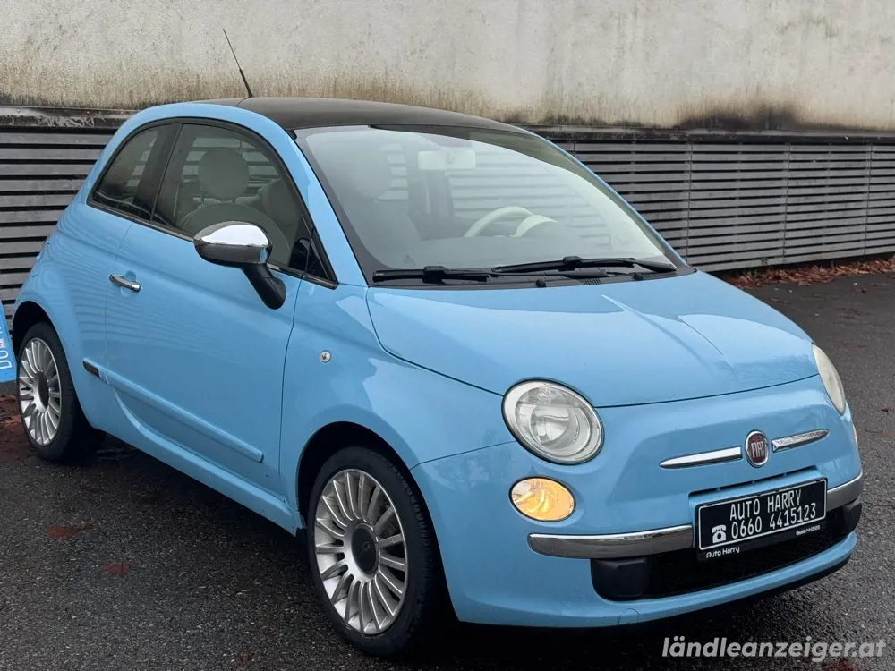 Fiat 500 mit Pickerl