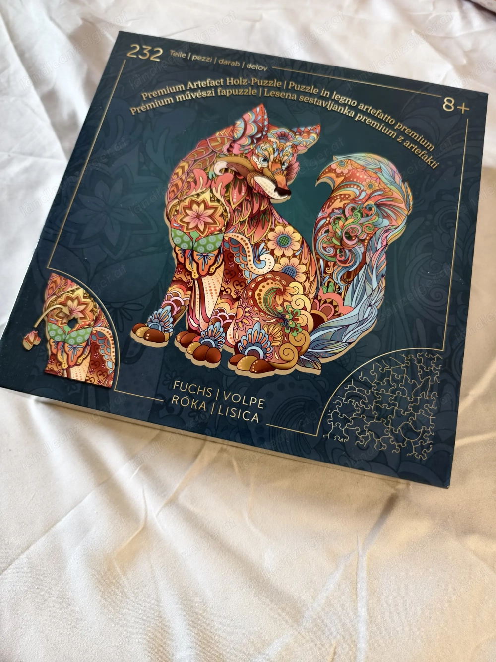 Artefact Bunter Fuchs Puzzle Holz Puzzle Tiere