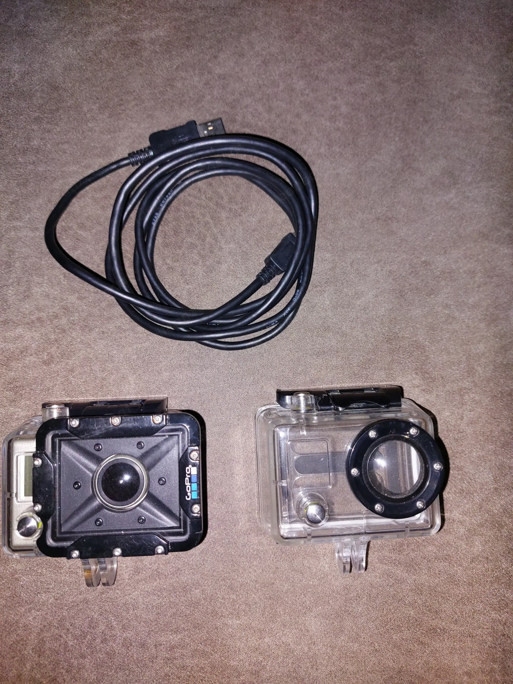 Gopro Hero Action Cam mit Unterwassergehäuse