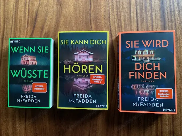 Aktuelle Bücher   Thriller zu verkaufen!