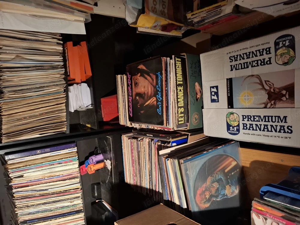 Ankauf von Schallplatten i. Ländle u. benachbartem Ausland