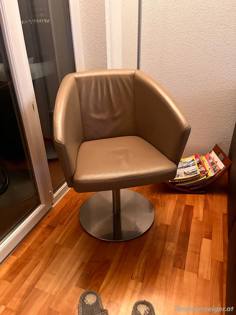 Lederdrehstuhl