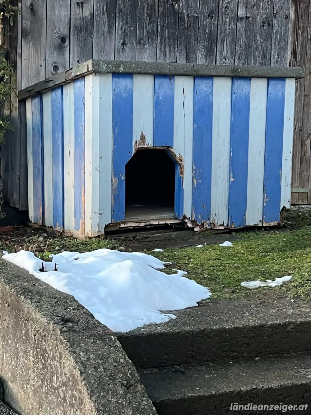 Hundehütte zu verschenken