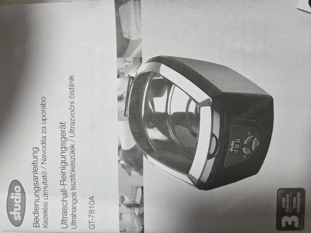 Ultraschallreinigungsgerät