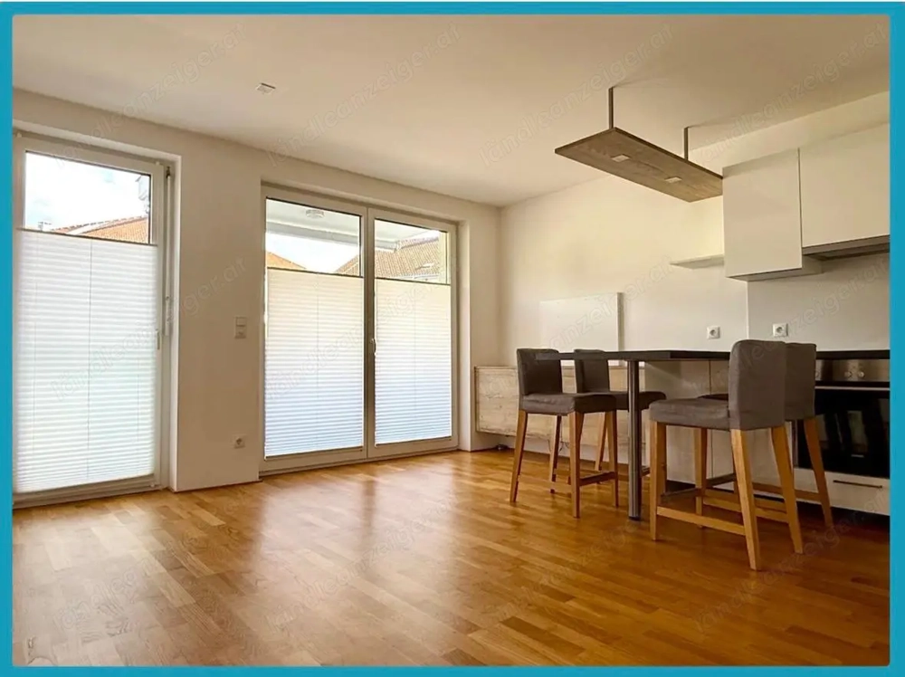 Moderne 2-Zimmer-Wohnung mit Balkon und Tiefgarage   zentrale Lage