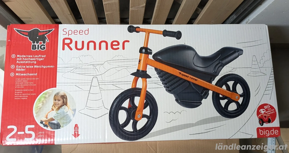 BIG - Laufrad Speed-Runner  (Originalverpackt)