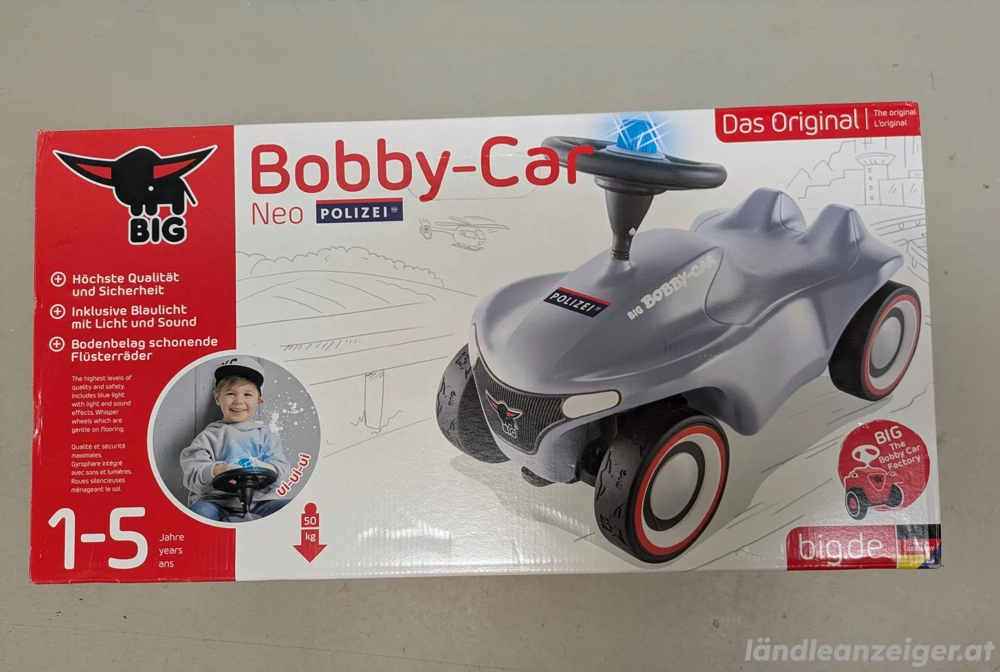 BIG Bobby-Car Neo Polizei (Originalverpackt)