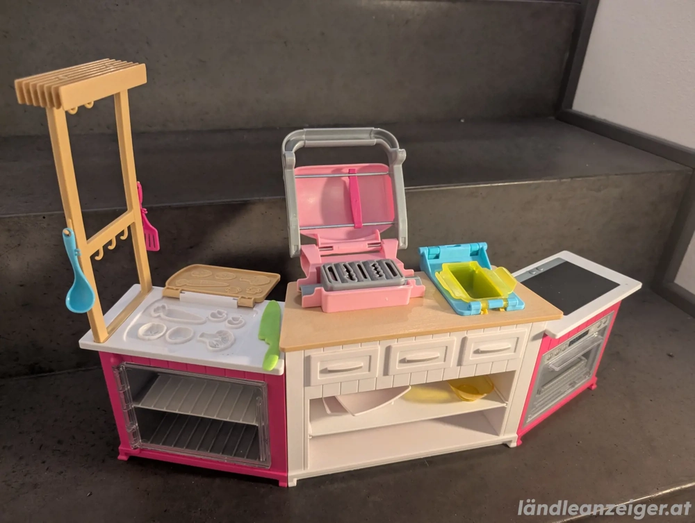 Barbie Küche, mit Knete verwendbar