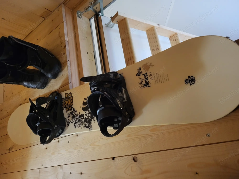 Snowboard mit Boots Gr 39