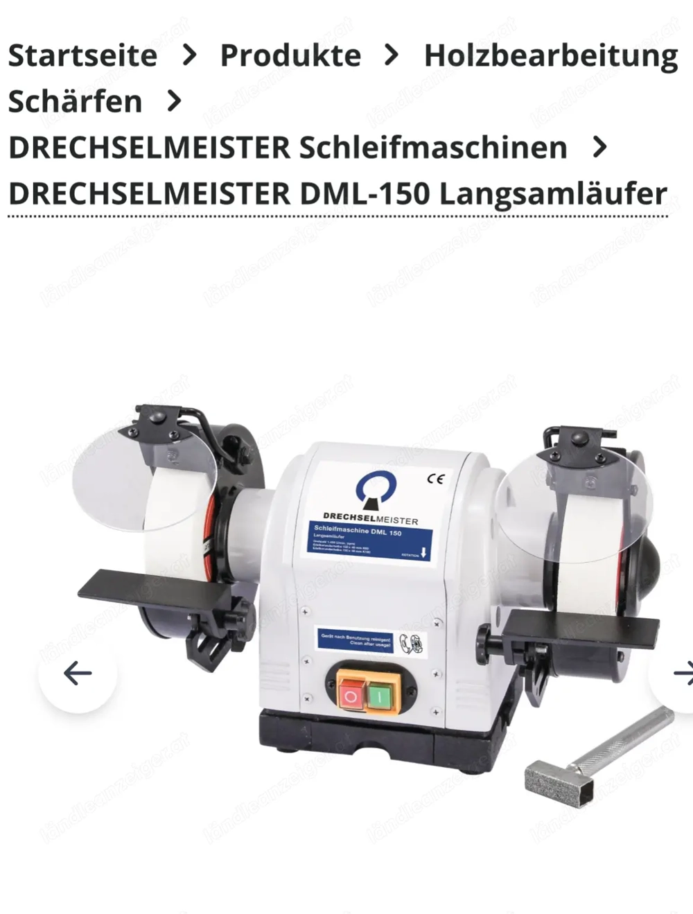 Schleifmaschine zu verkaufen 