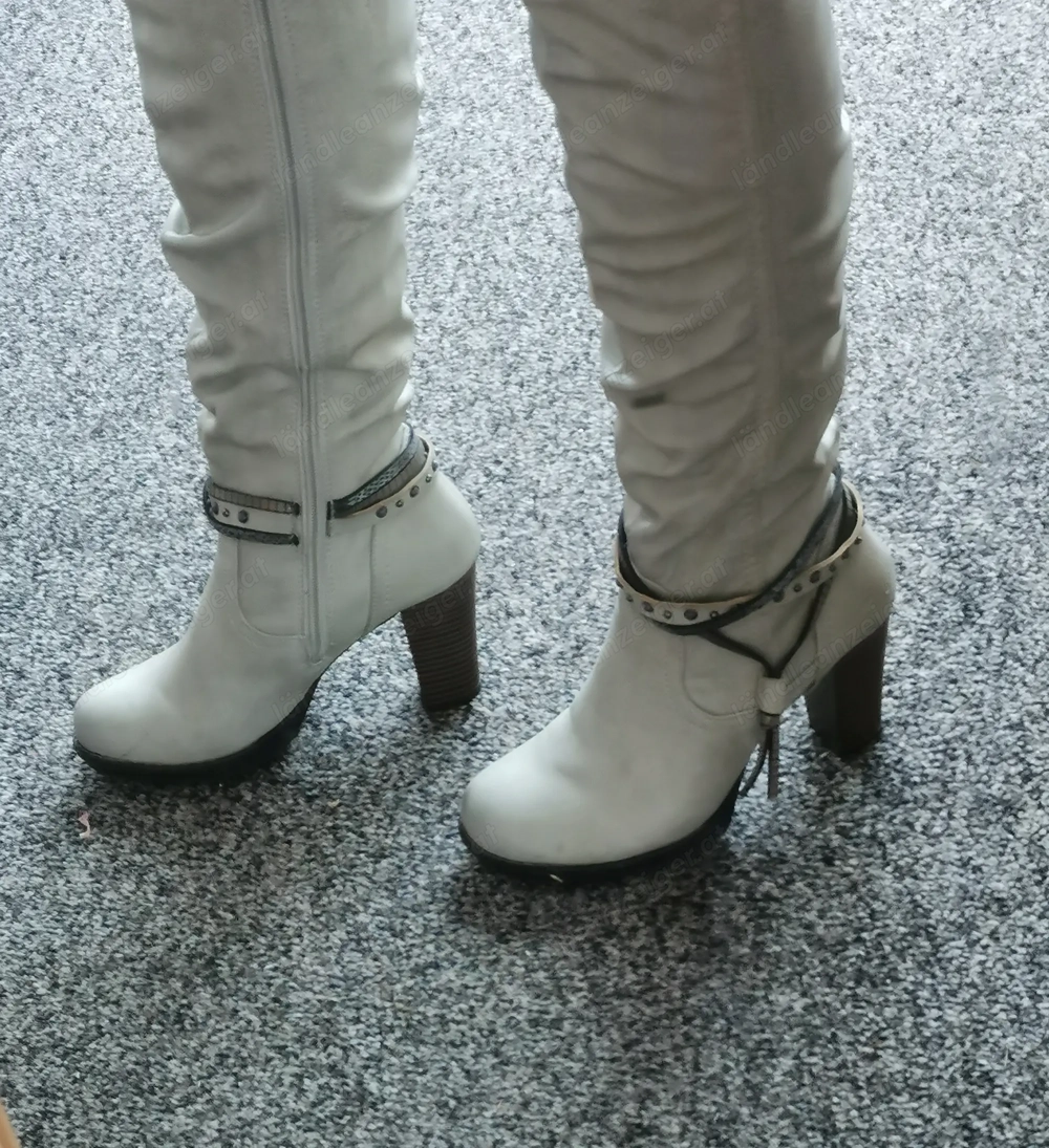 Damenstiefel Tom Taylor, Gr. 36, Absatz 8 cm, kaum getragen