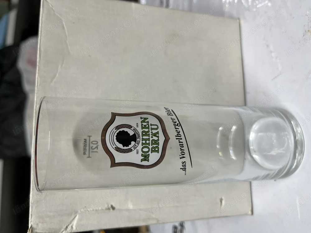 Mohren Gläser (Mäser) 0,2 lt