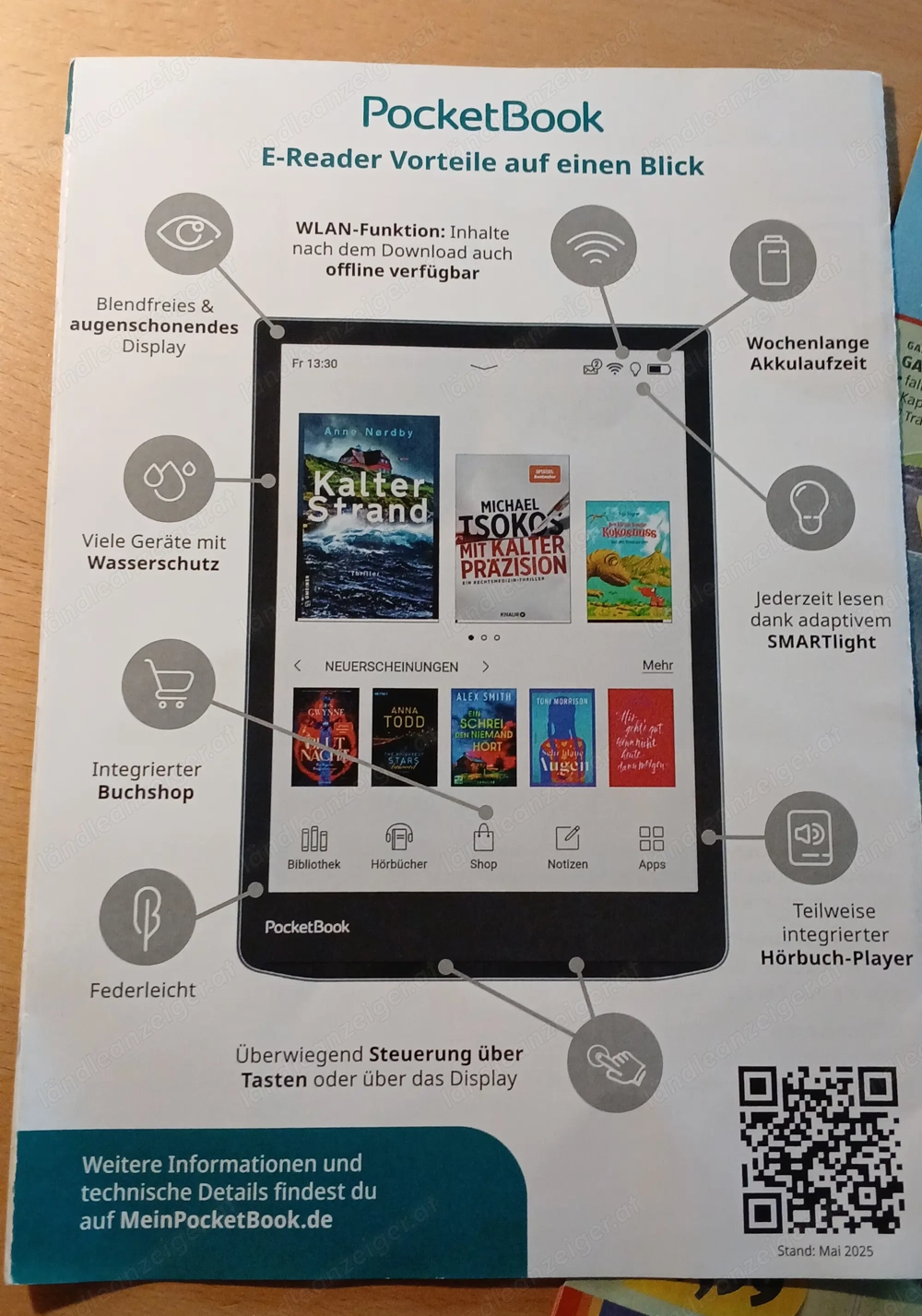 Nagelneues, orginal verpacktes e-book, Verse Pro Color