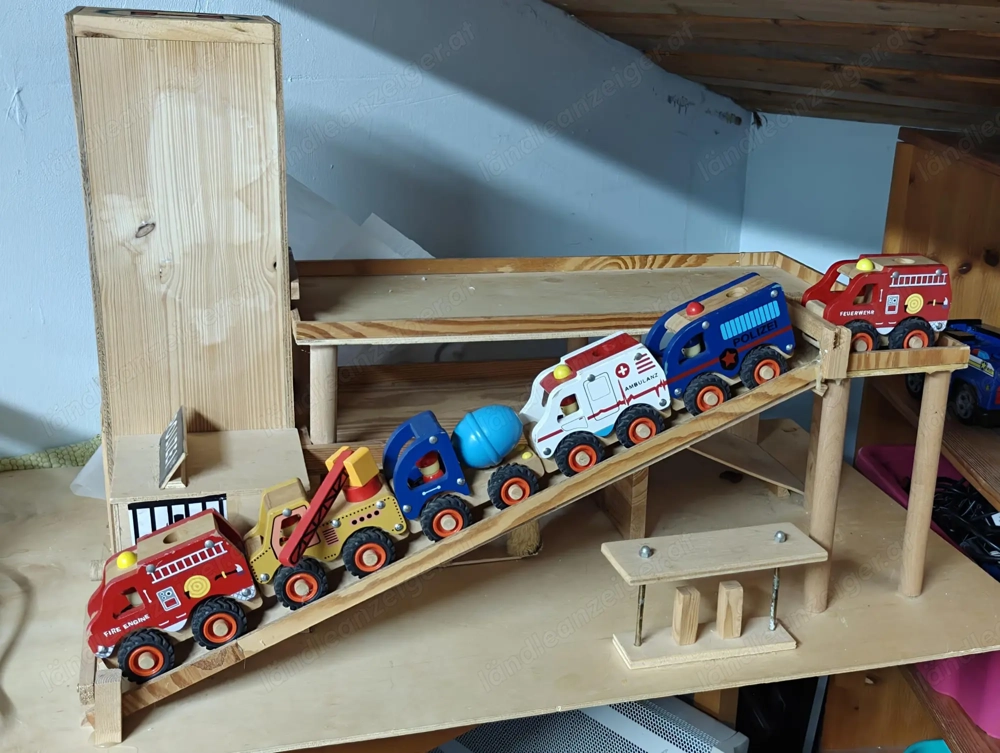 Parkgarage, groß, Eigenbau