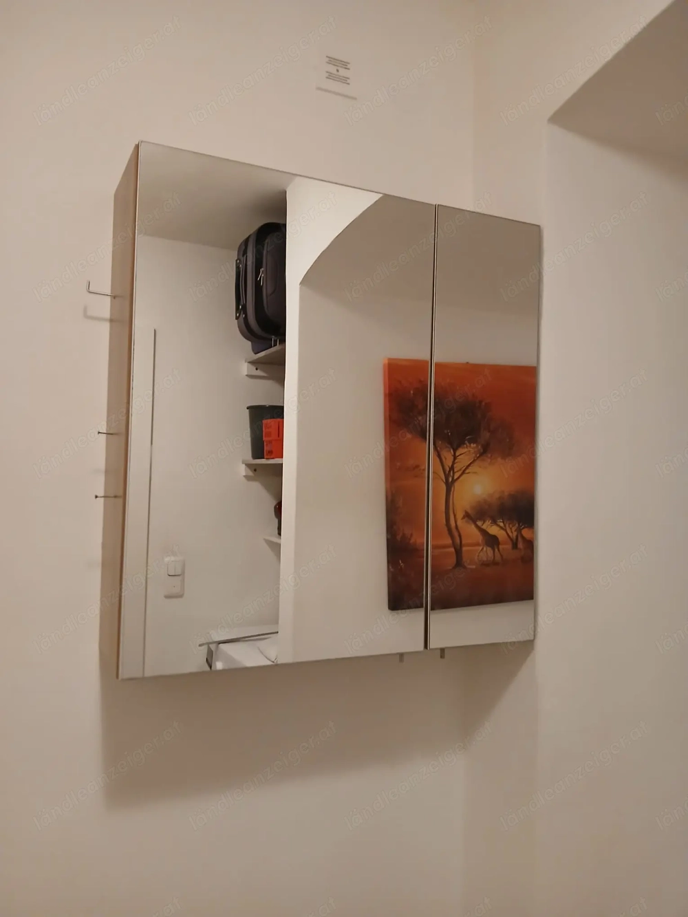 Spiegelschrank   Hängeschrank - sehr guter Zustand