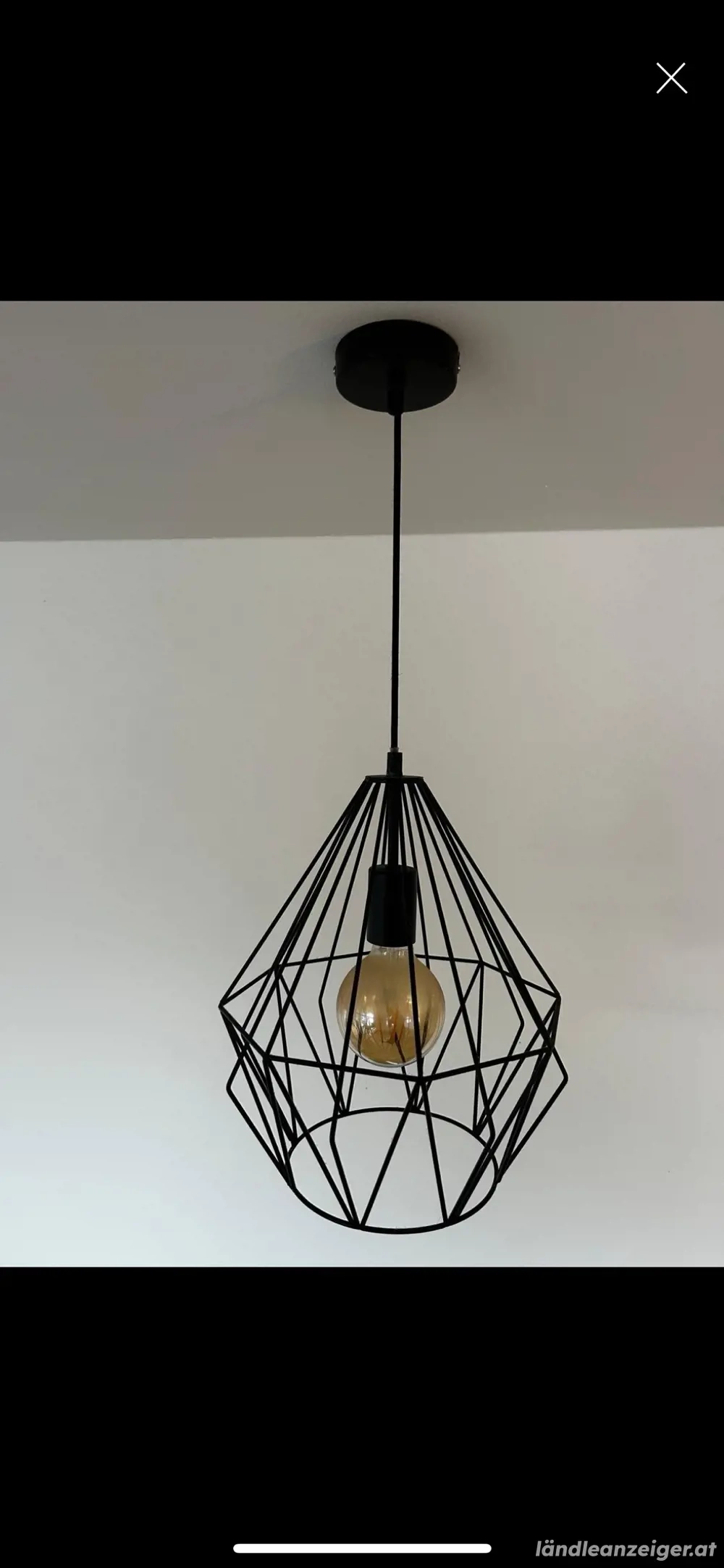 Lampe inkl. Glühbirne