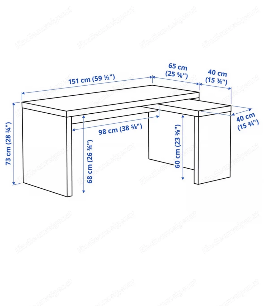 Verschenke Schreibtisch   Computertisch