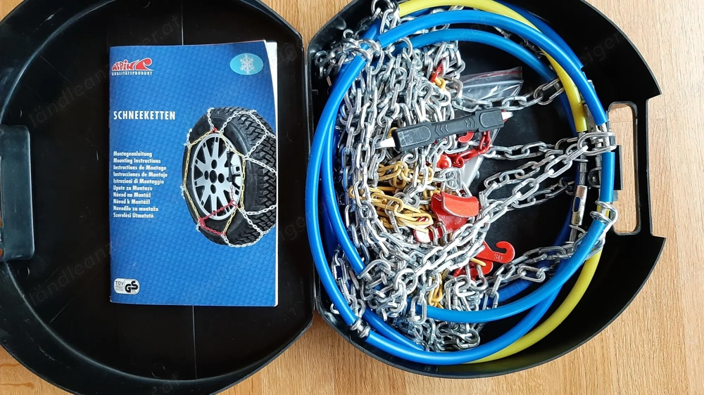 Schneeketten Alpin Größe 90 14" bis 17" neuwertig