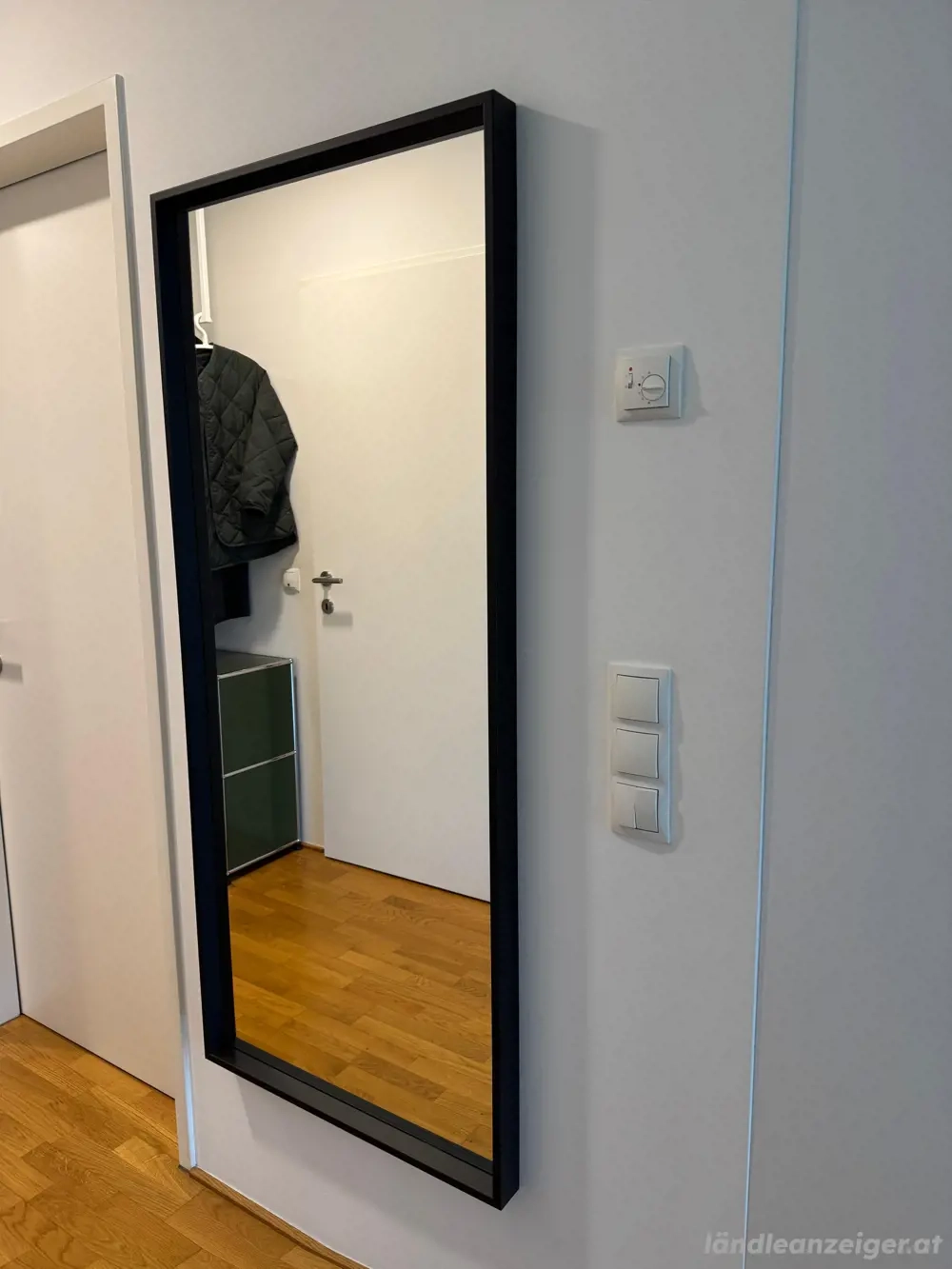 ikea Spiegel nissadal schwarz