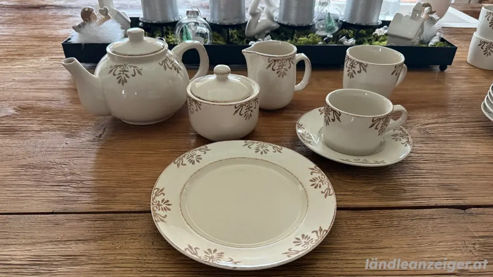 Kaffeservice, Landhausstil