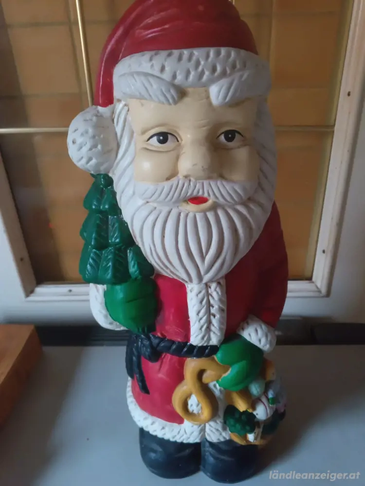 Weihnachtsmann Keramik 53 cm