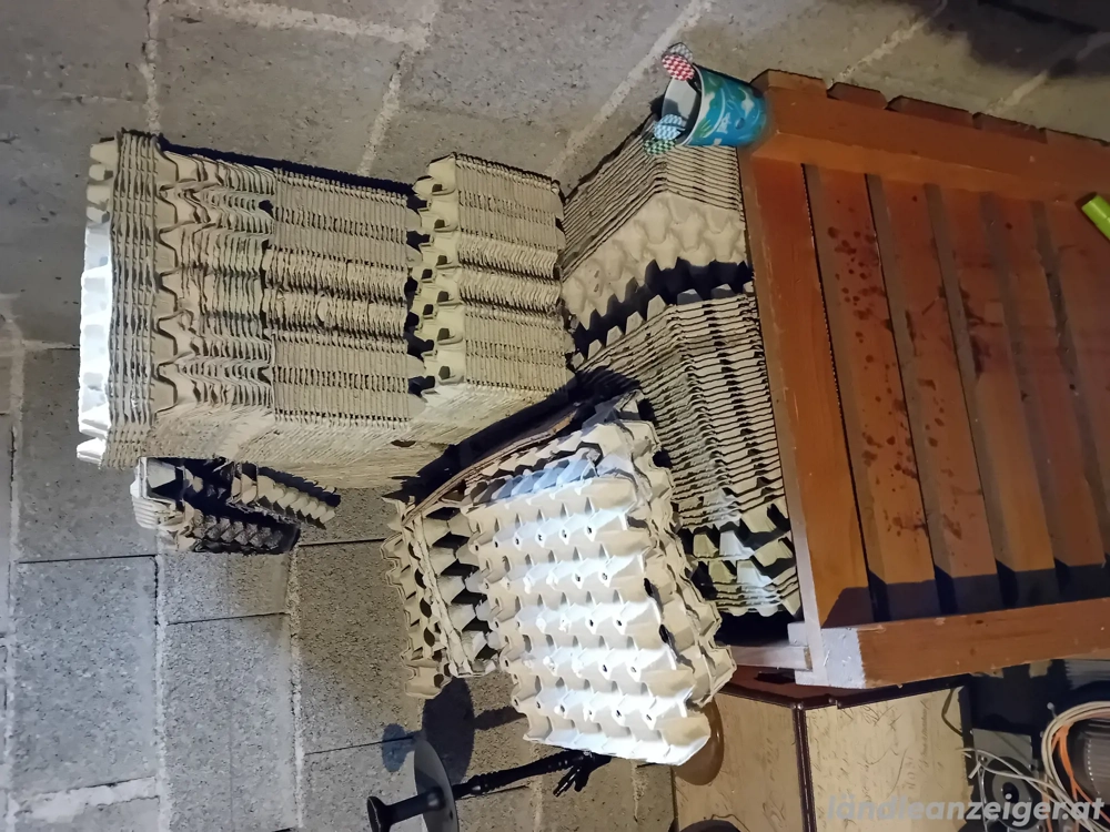 Eierkartons zu verschenken