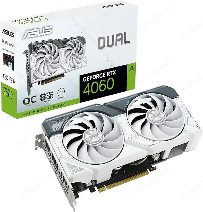ASUS Dual GeForce RTX 4060 OC White Edition 8 GB