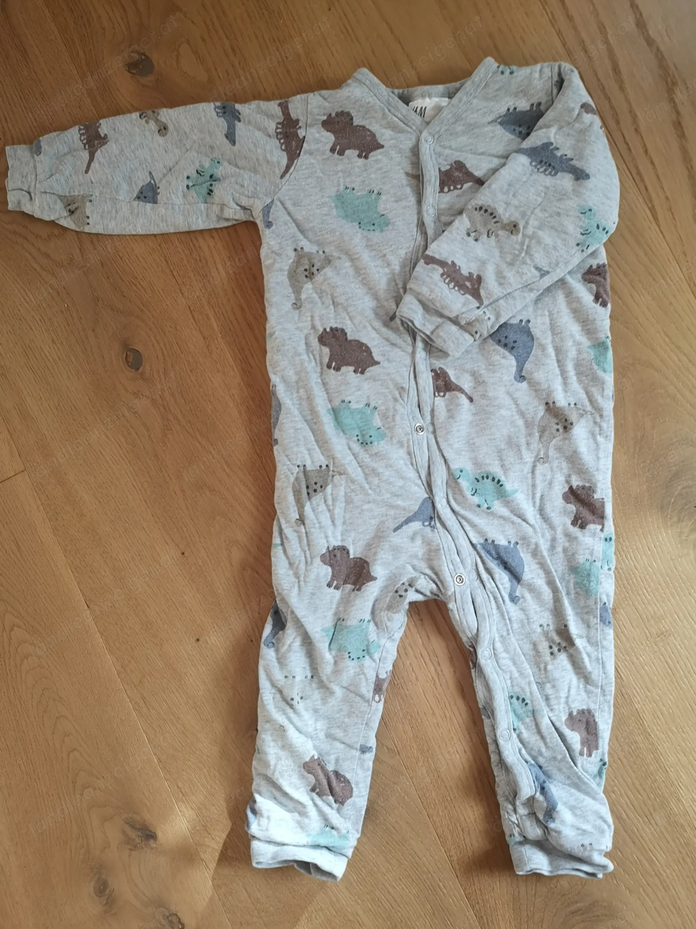 Pyjama gefüttert Gr. 92 mit Dino's