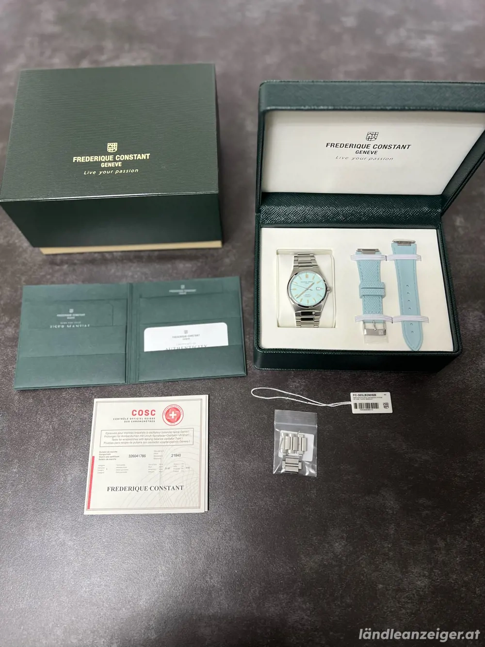 Frédérique Constant Geneve Highlife Automatic COSC (Ref. FC-303LB3NH6B)