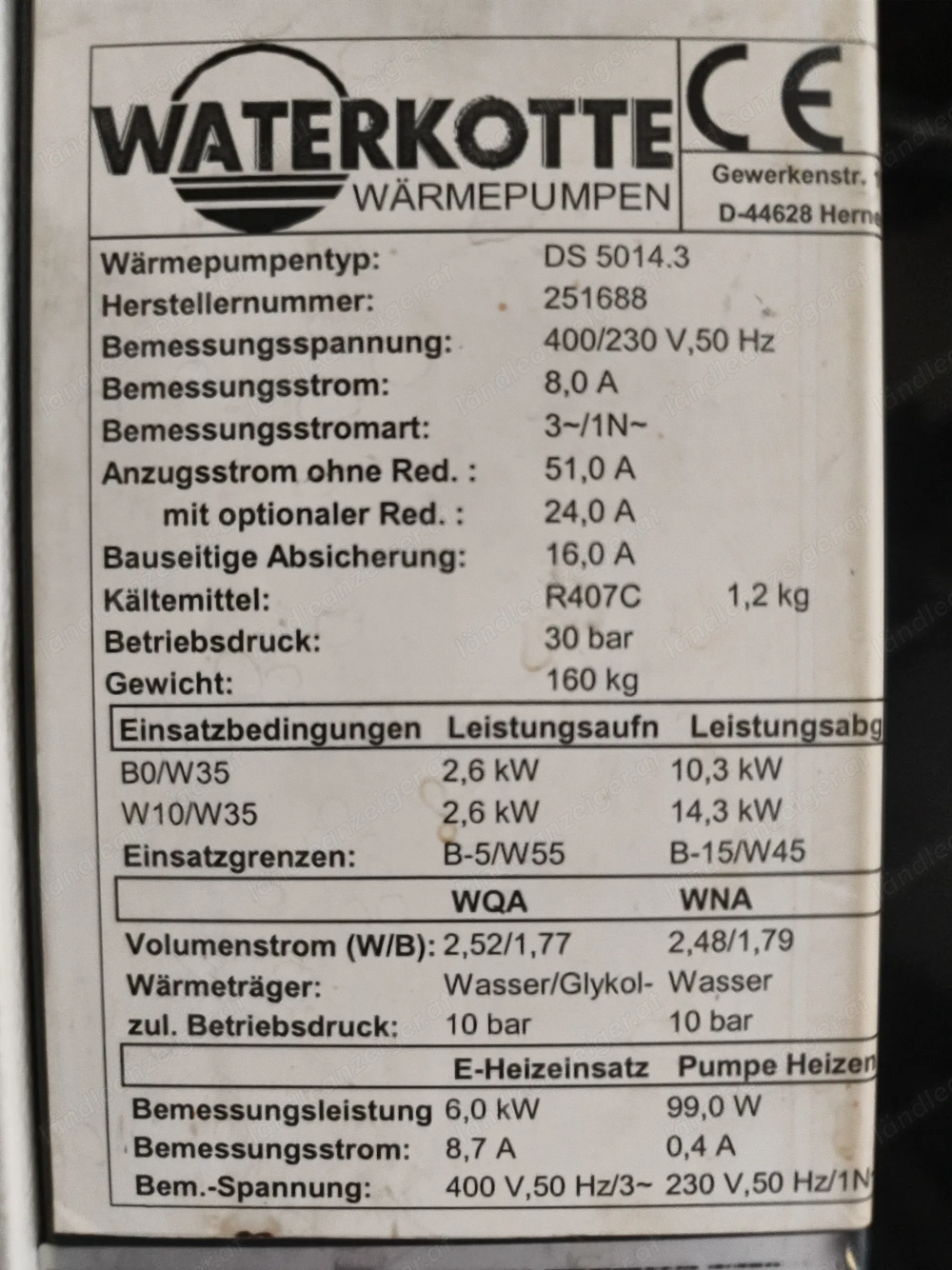 Waterkotte Wärmepumpe defekt