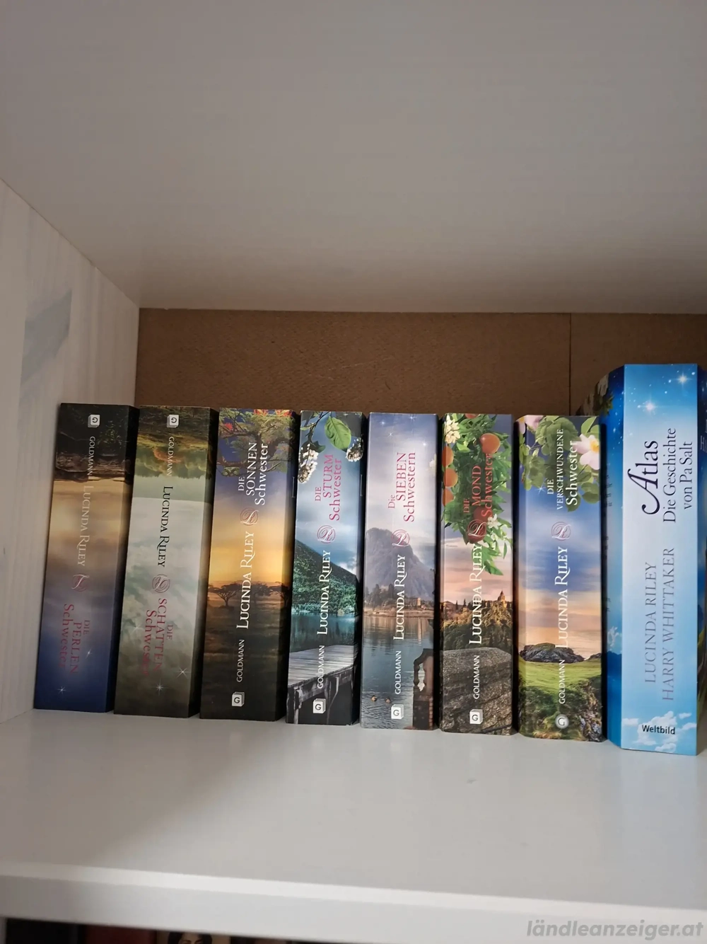 alle bücher der 7 schwestern reihe von lucinda riley +  8tes zusatzbuch