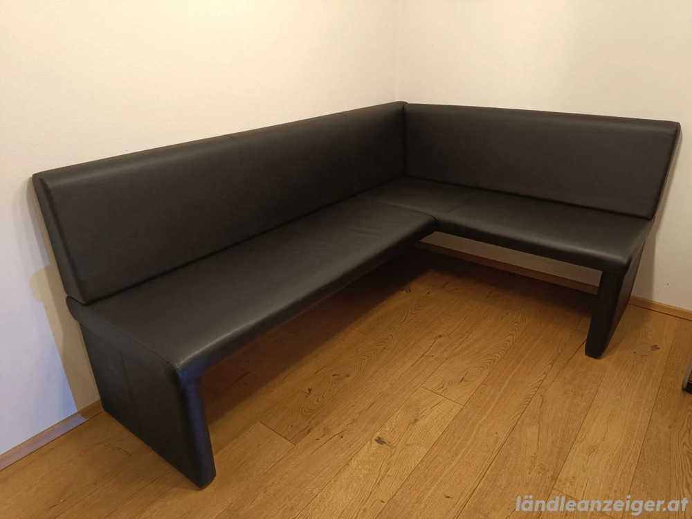 Eckbank aus Kunstleder zu verkaufen