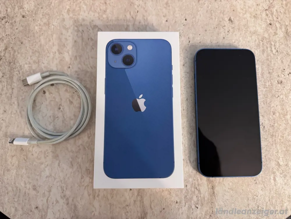 Iphone 13 blau 128 GB IOS 26