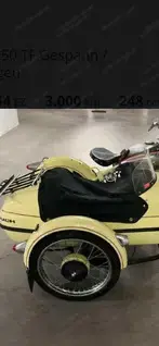 Puch TF mit Seitenwagen für Liebhaber