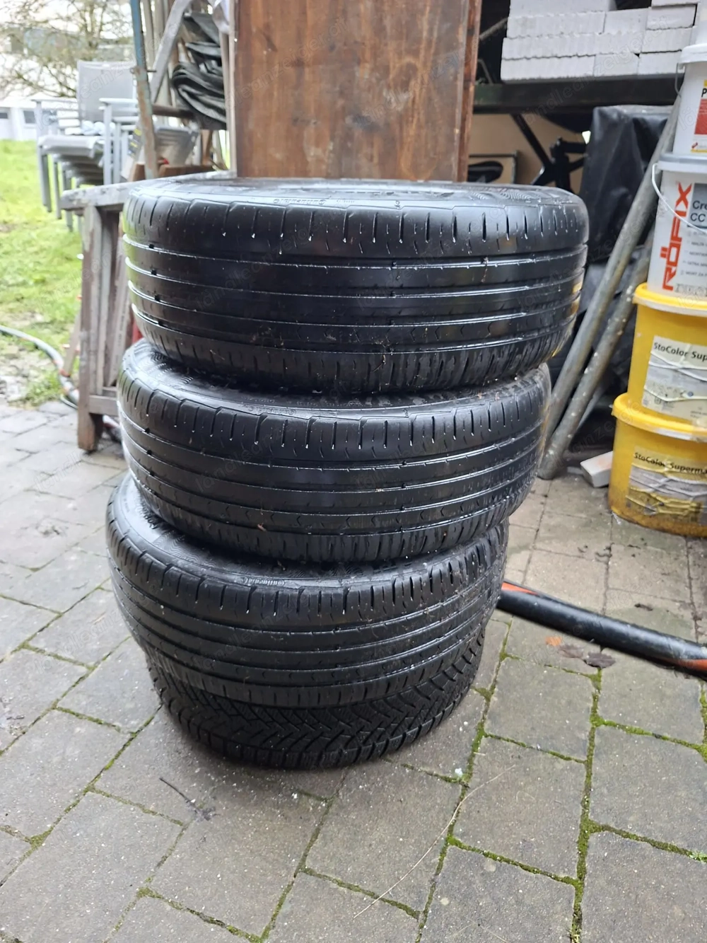 Verschenke Stahlfelgen