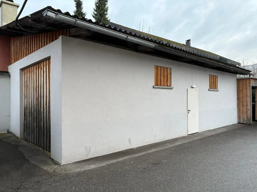 Lagerfläche im Zentrum von Götzis