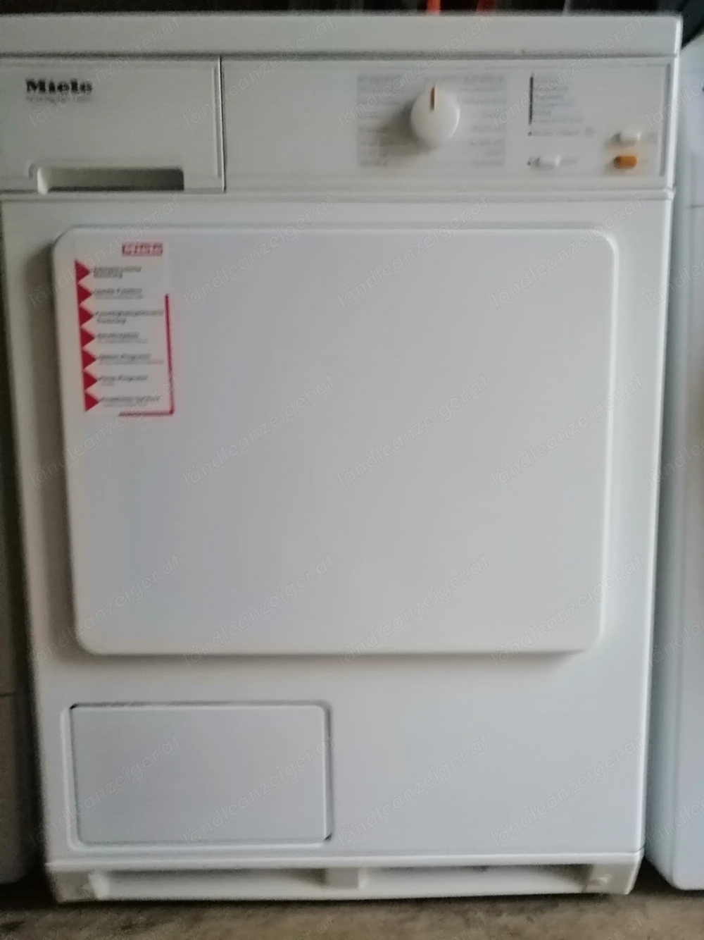 Wäschetrockner von Miele. Kondenstrockner. 