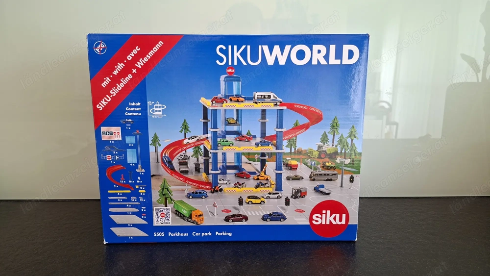 SIKUWORLD Parkhaus   Parkgarage - TOP Zustand und vollständig!