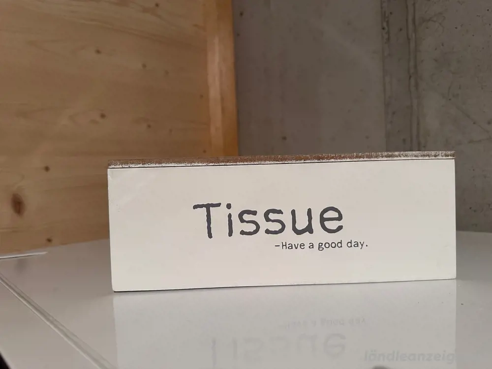 Box für Taschentücher