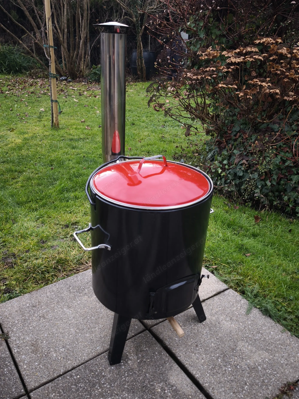 Gulaschkanone   Outdoor-Ofen   Gulaschkessel 17L