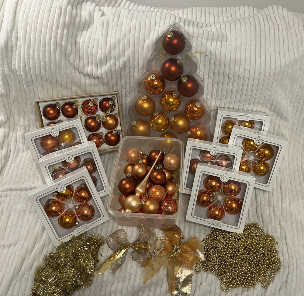 Christbaumschmuck "Rödentaler Weihnachtskugel Glas" 