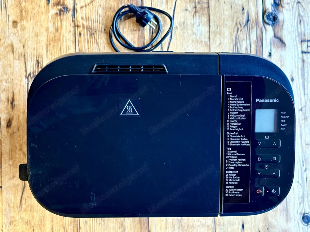 PANASONIC SD-YR 2550 SXE (Brotbackautomat, Edelstahl-Optik)