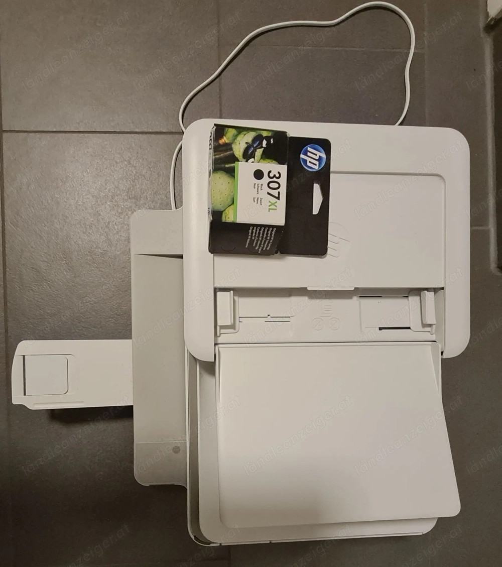 HP Envy 6400 inkl. 307XL schwarz Patrone (neu) + die schon eingesetzten Patrone