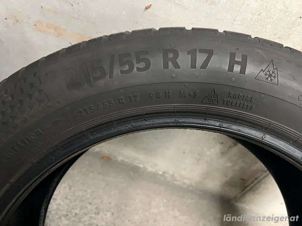 215 55 R 17 94H Winterreifen 2 Stück