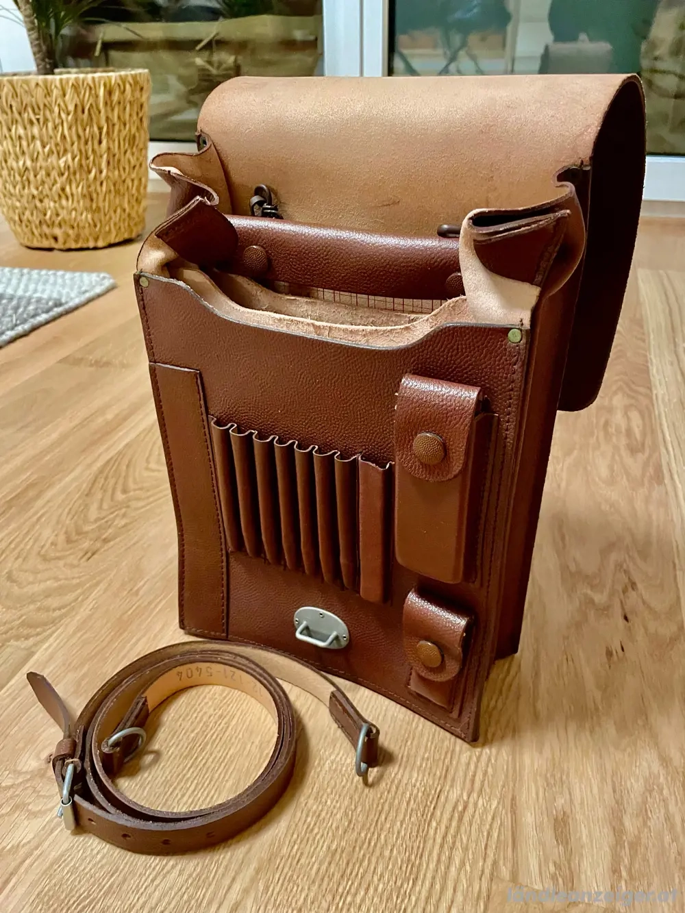 Vintage Melder- u. Kurier-Tasche