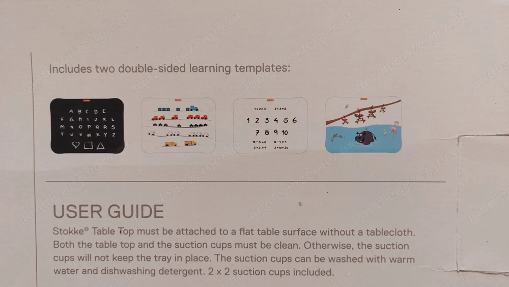 Stokke Table Top (Affen-Motiv)