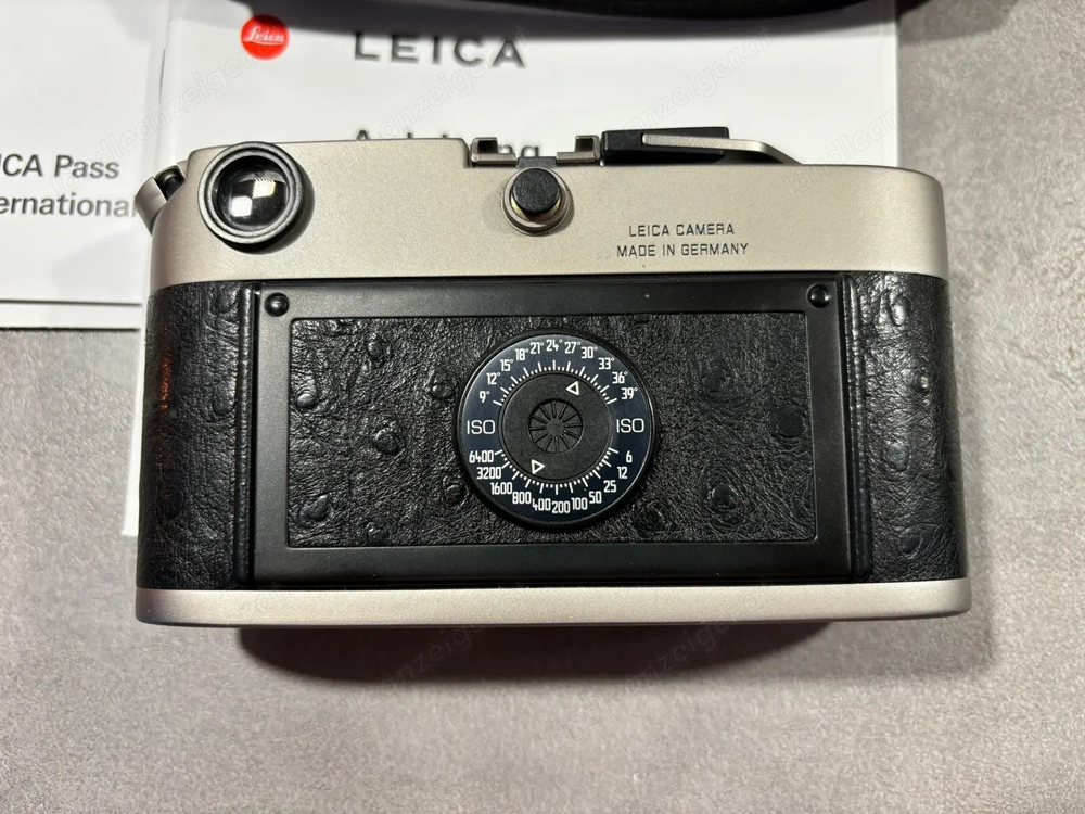 Leica M6 Kamera titanisiert 